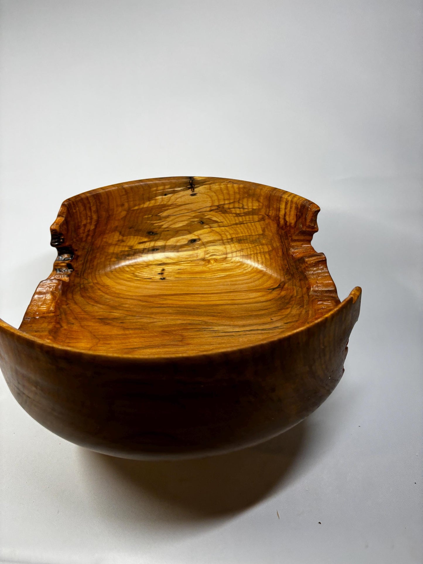 14” Broadleaf Maple Decor Bowl