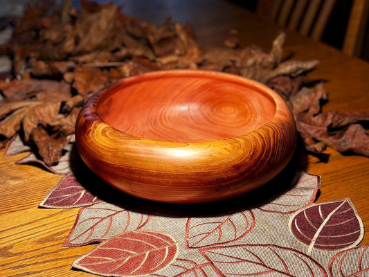 12” Red Cedar Salad/Decor Bowl