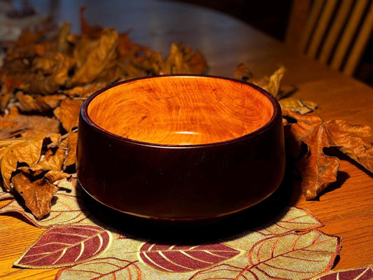 Custom 2 Tone Broadleaf Maple Bowl