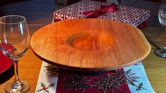 15” Red Cedar Serving Platter.